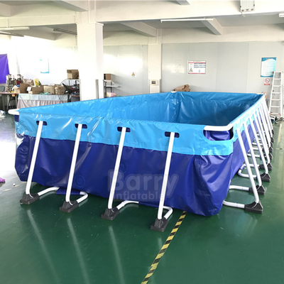 Piscine d'eau portative de revêtement de bâche de PVC pour l'équipement de parc aquatique d'amusement
