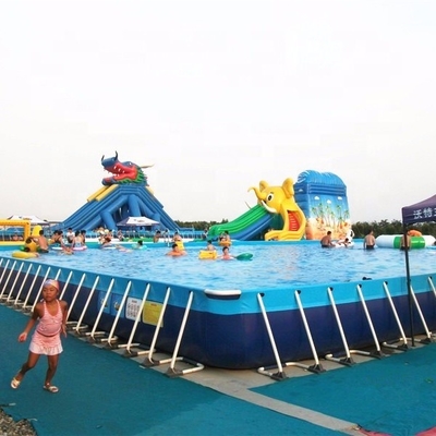 équipement commercial portatif de piscine de piscine d'eau de PVC de 0.9mm