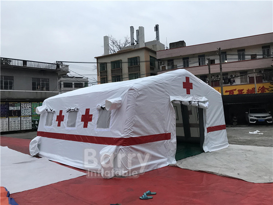 Tente militaire médicale gonflable de bâche serrée d'air pour l'abri