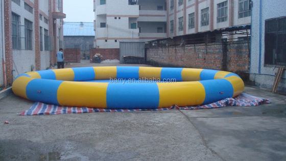 Piscine de Plato Blow Up Portable Water avec la forme de Circal de sable