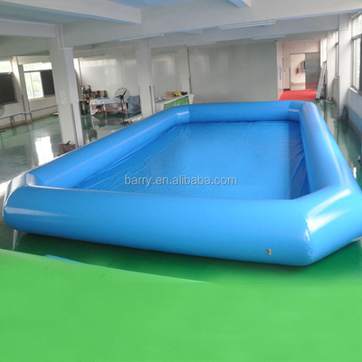 Logo adapté aux besoins du client par piscine gonflable matérielle de PVC d'EN71 0.6mm